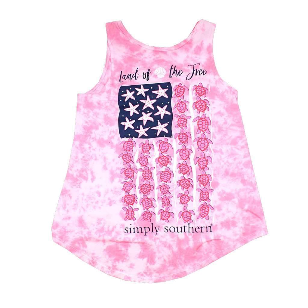 Land Tank Top by Simply Southern - Country Club Prep