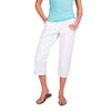 Marine Pant in White by Saint James - Country Club Prep