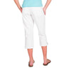 Marine Pant in White by Saint James - Country Club Prep
