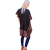 Lyndi Leopard Cozy Flannel Kimono by Caroline Hill - Country Club Prep