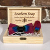 Sunset Feather Bow Tie by Southern Snap Co. - Country Club Prep