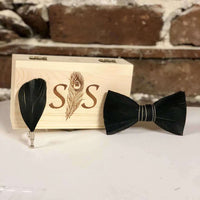 Formal Feather Bow Tie by Southern Snap Co. - Country Club Prep