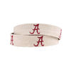 University of Alabama Needlepoint Belt by Smathers & Branson - Country Club Prep