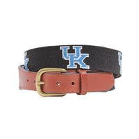 University of Kentucky Needlepoint Belt by Smathers & Branson - Country Club Prep