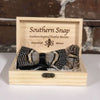 Muddin' Feather Bow Tie by Southern Snap Co. - Country Club Prep