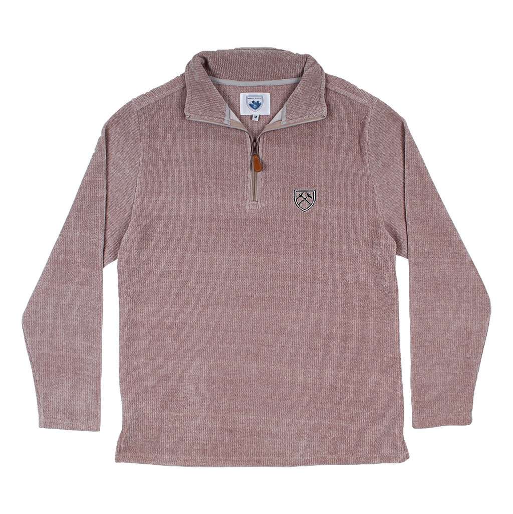【BAON】[unisex] Pikuni Nordic Fleece Collar Over Sweatshirt Nordic Fleece Koli Chenille Pullover | Free Shipping