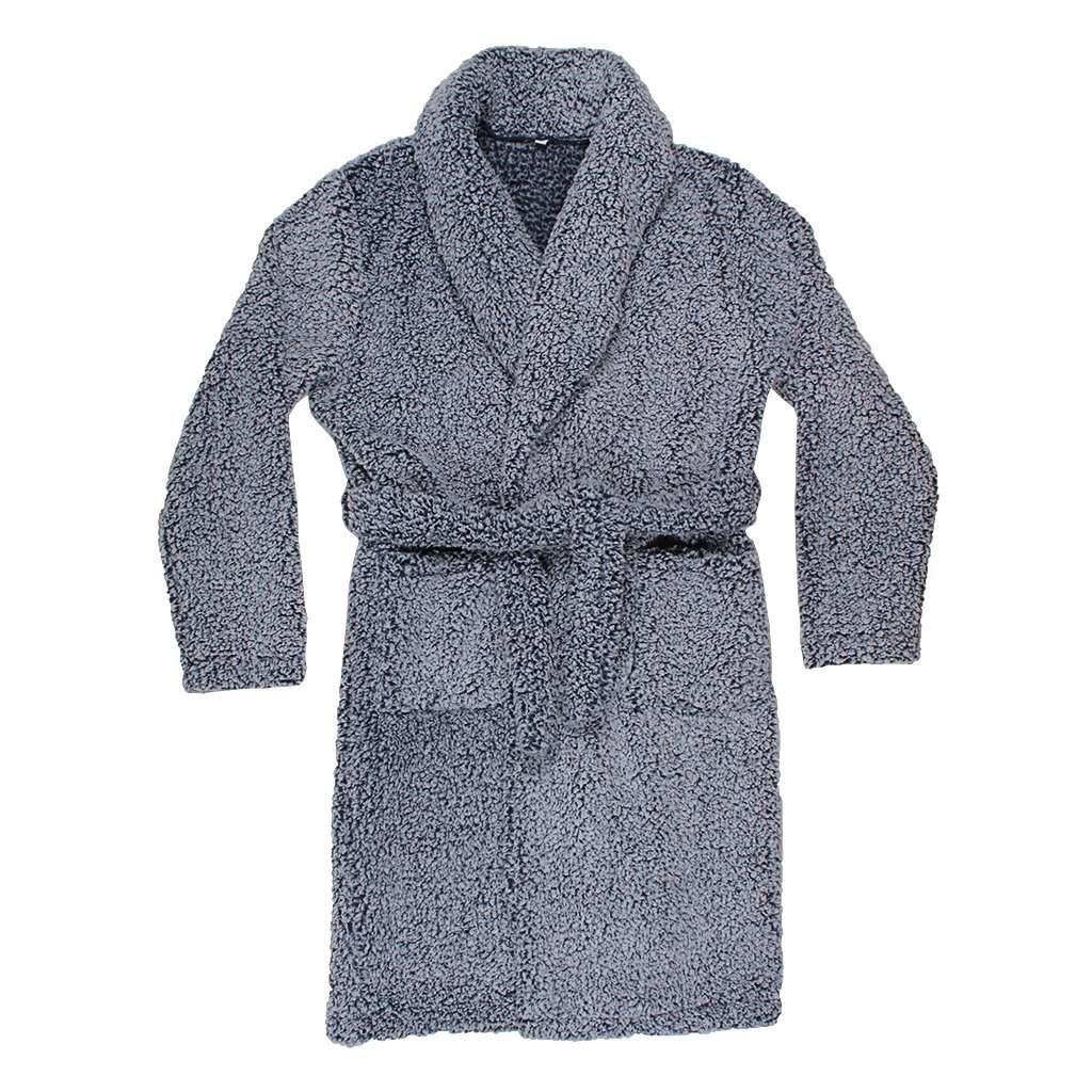 Double Sided Frosty Fleece Robe by Nordic Fleece - Country Club Prep