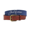 Jack Nicklaus Golden Bear Needlepoint Belt by Smathers & Branson - Country Club Prep