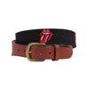 Rolling Stones Needlepoint Belt by Smathers & Branson - Country Club Prep