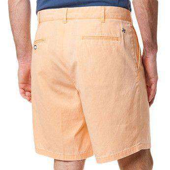 Island Canvas Short in Sherbet by Castaway Clothing - Country Club Prep