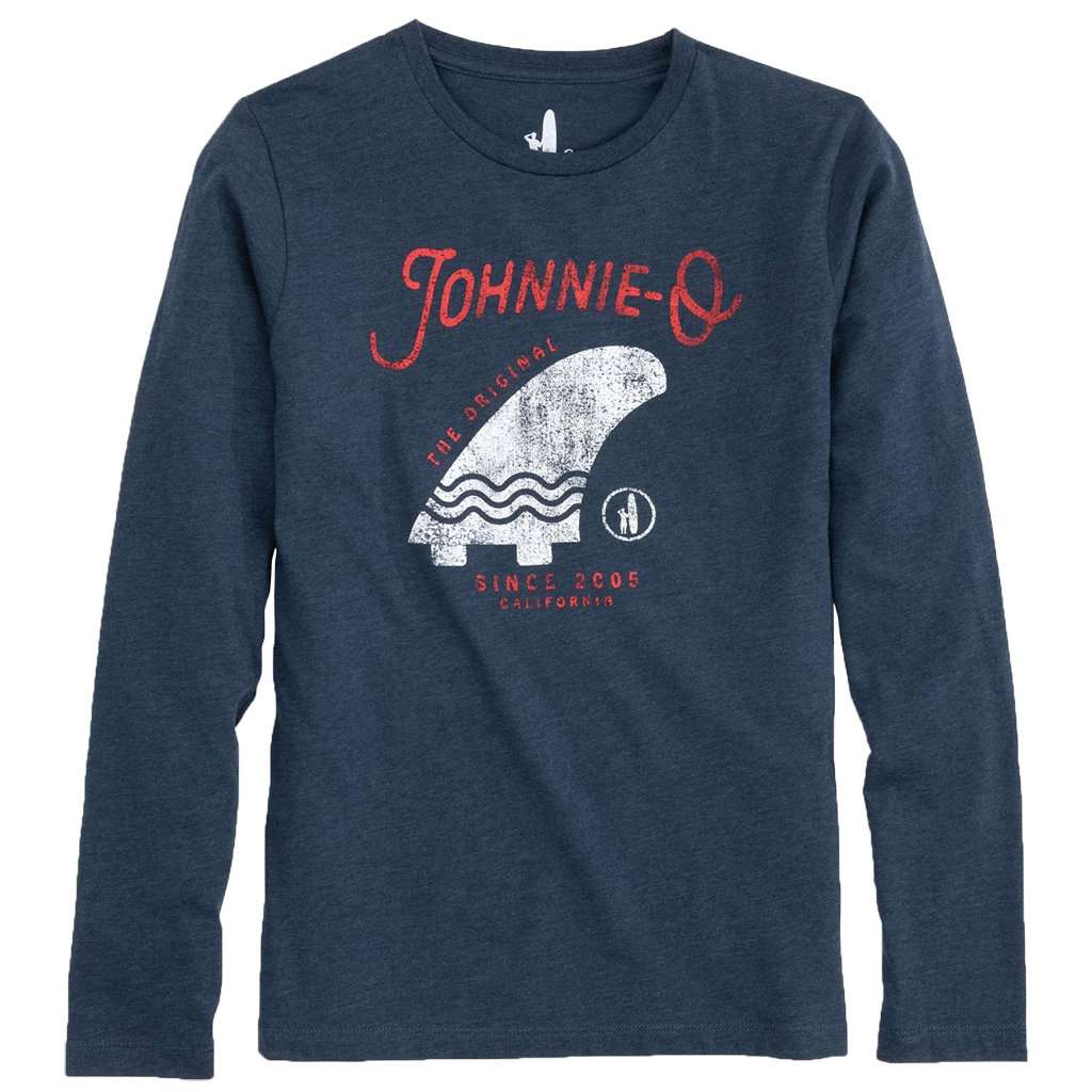 Youth Fin Long Sleeve T-Shirt by Johnnie-O - Country Club Prep