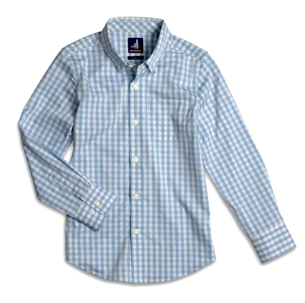 Youth Chet Prep-Formance Button Down Shirt by Johnnie-O - Country Club Prep