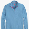 Vaughn Striped 1/4 Zip Prep-formance Pullover - Country Club Prep