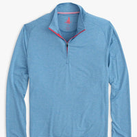 Vaughn Striped 1/4 Zip Prep-formance Pullover - Country Club Prep