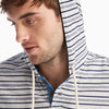 Rylan Heathered Hoodie Henley by Johnnie-0 - Country Club Prep