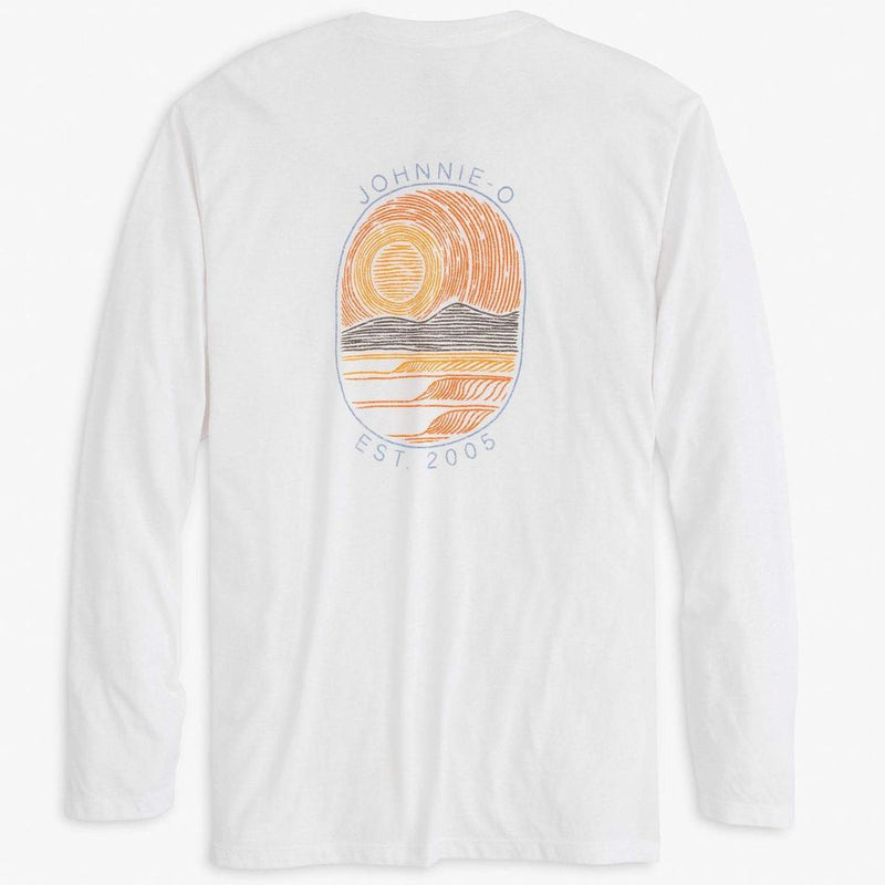 4 Waves Long Sleeve T-Shirt by Johnnie-O - Country Club Prep