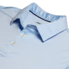 Albatross Prep-Formance Striped Polo in Gulf Blue by Johnnie-O - Country Club Prep