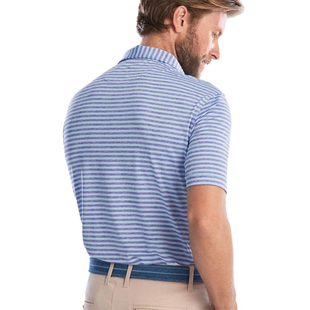 The Smith Striped Prep-Formance Jersey Polo by Johnnie-O - Country Club Prep