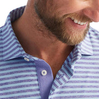 The Smith Striped Prep-Formance Jersey Polo by Johnnie-O - Country Club Prep