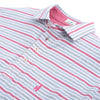 Bale Stripe 4 Button Polo by Johnnie-O - Country Club Prep