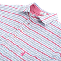 Bale Stripe 4 Button Polo by Johnnie-O - Country Club Prep