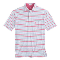 Bale Stripe 4 Button Polo by Johnnie-O - Country Club Prep