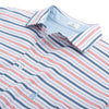 Bale Stripe 4 Button Polo by Johnnie-O - Country Club Prep