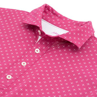 Hinton Printed PREP-FORMANCE Pique Polo by Johnnie-O - Country Club Prep