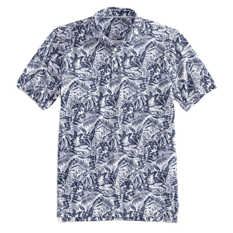 The Warren Prep-formance Printed Jersey Polo by Johnnie-O – Country ...