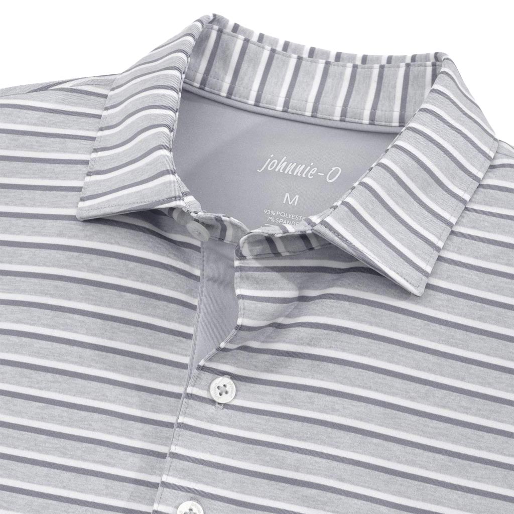 Zella Striped Prep-Formance Jersey Polo by Johnnie-O - Country Club Prep