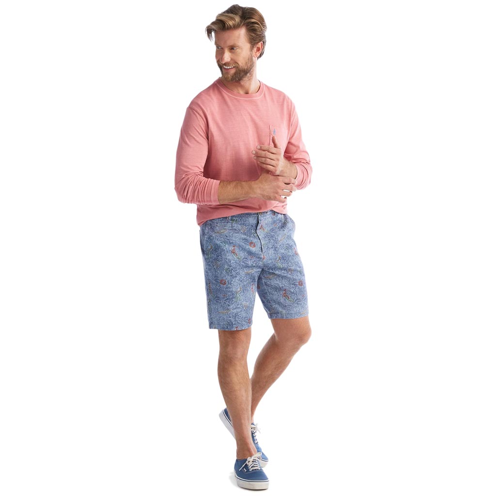 The Amped Printed Short by Johnnie-O - Country Club Prep