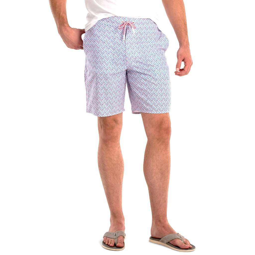 Jekyll Half Elastic Surf Shorts by Johnnie-O - Country Club Prep