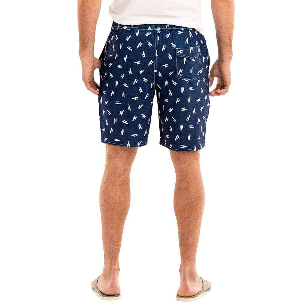 Johnnie-O Avon Half Elastic Surf Shorts | Free Shipping – Country Club Prep