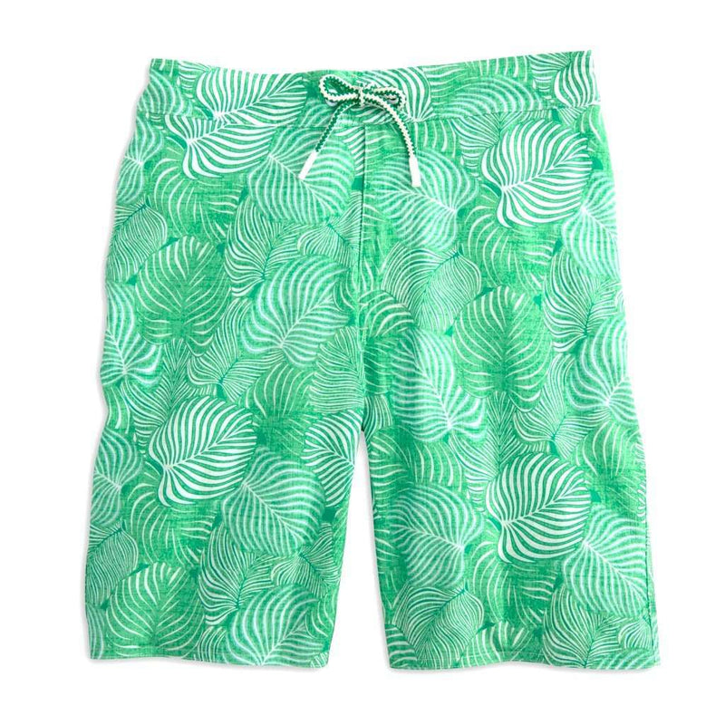 Saha Half Elastic Surf Shorts by Johnnie-O - Country Club Prep