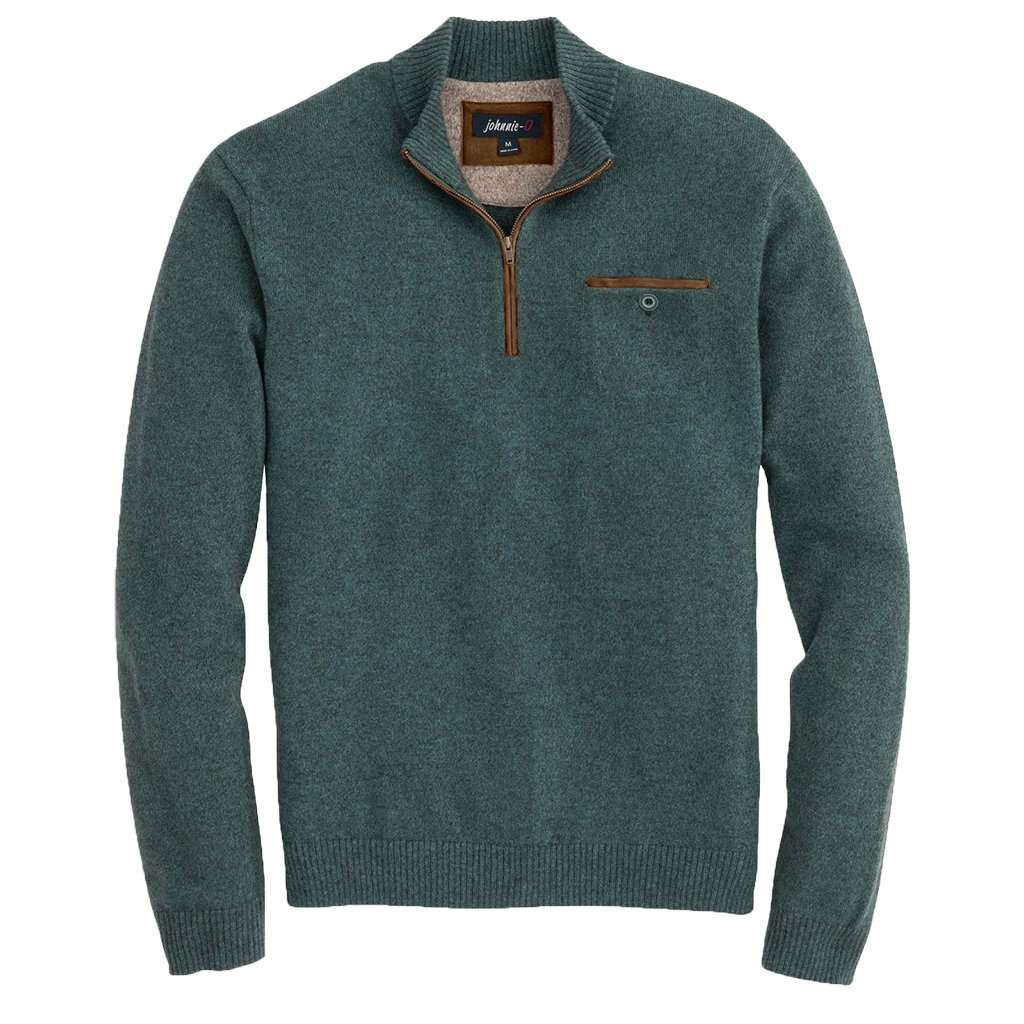 Vernon 1/4 Zip Merino Wool Sweater by Johnnie-O - Country Club Prep