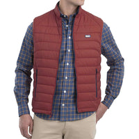 Hudson Quilted 2-Way Zip Front Vest by Johnnie-O - Country Club Prep