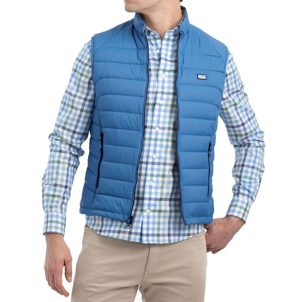 Johnnie-O Hudson Quilted 2-Way Zip Front Vest | Free Johnnie-O Hudson Quilted 2-Way Zip Front Vest | Free