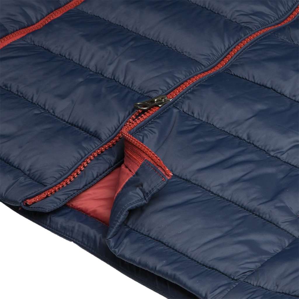Johnnie-O Hudson Quilted 2-Way Zip Front Vest | Free
