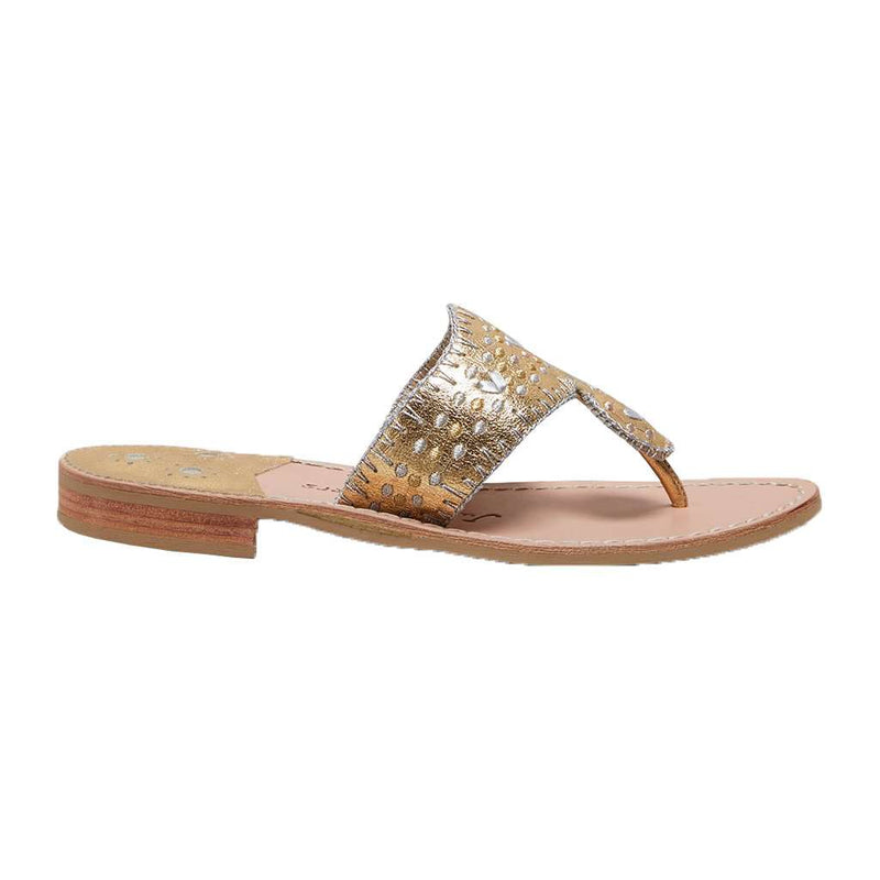 Jacks Crochet Flat Sandal by Jack Rogers - Country Club Prep