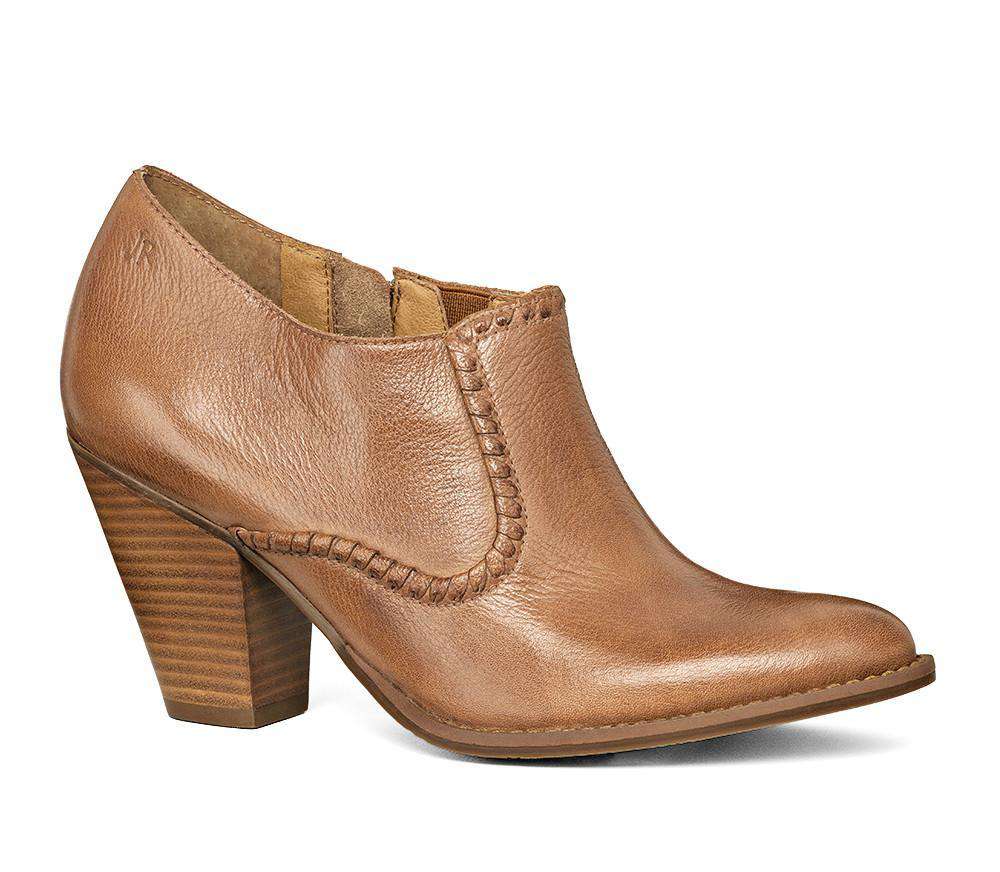Kyle Bootie in Oak Leather by Jack Rogers - Country Club Prep