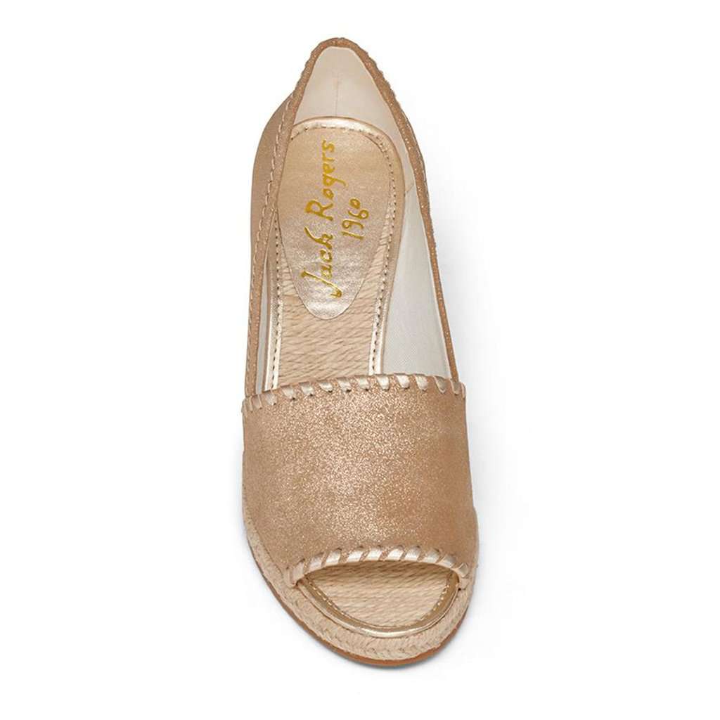 Jack Rogers Palmer Espadrille Wedge Country Club Prep
