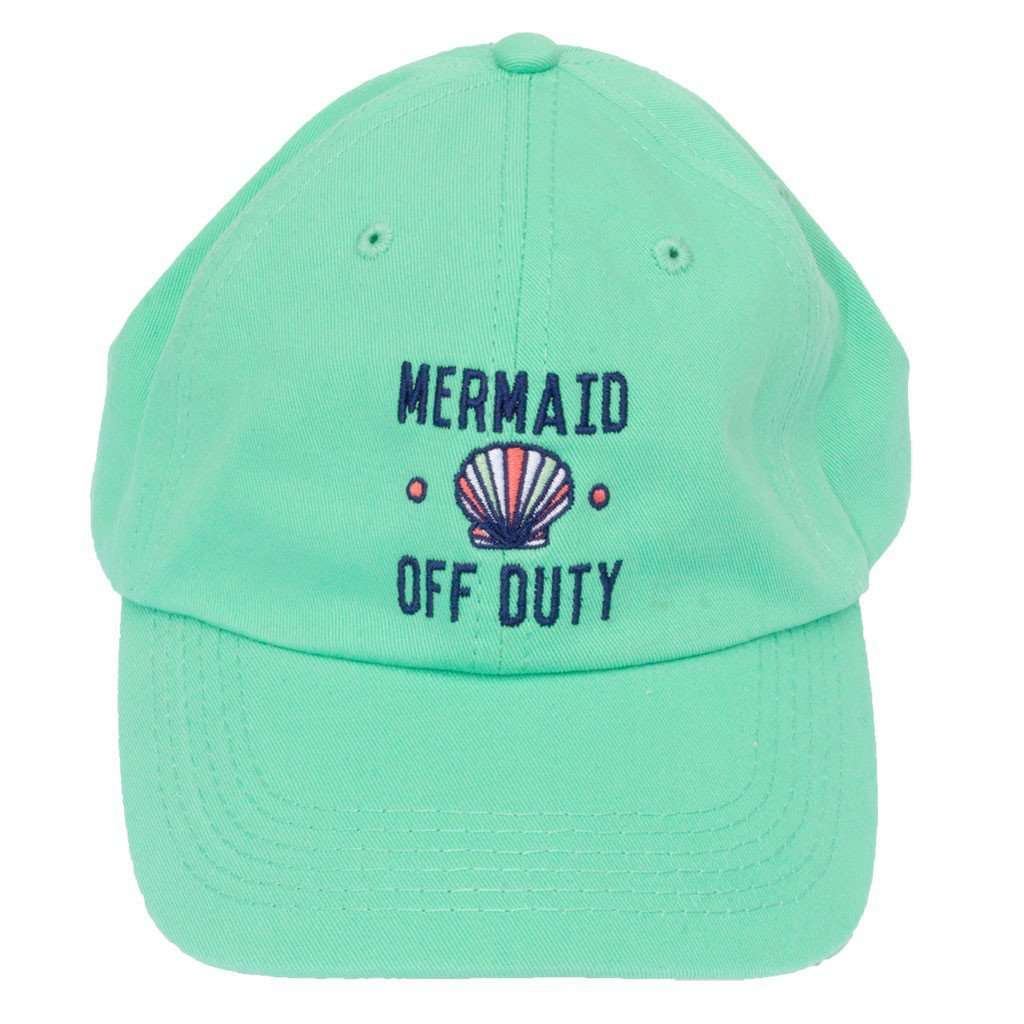 Mermaid Off Duty Cap in Mint by Jadelynn Brooke - Country Club Prep