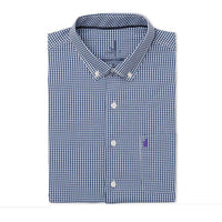 Augusta Prep-Formance Button Down in Abyss by Johnnie-O - Country Club Prep