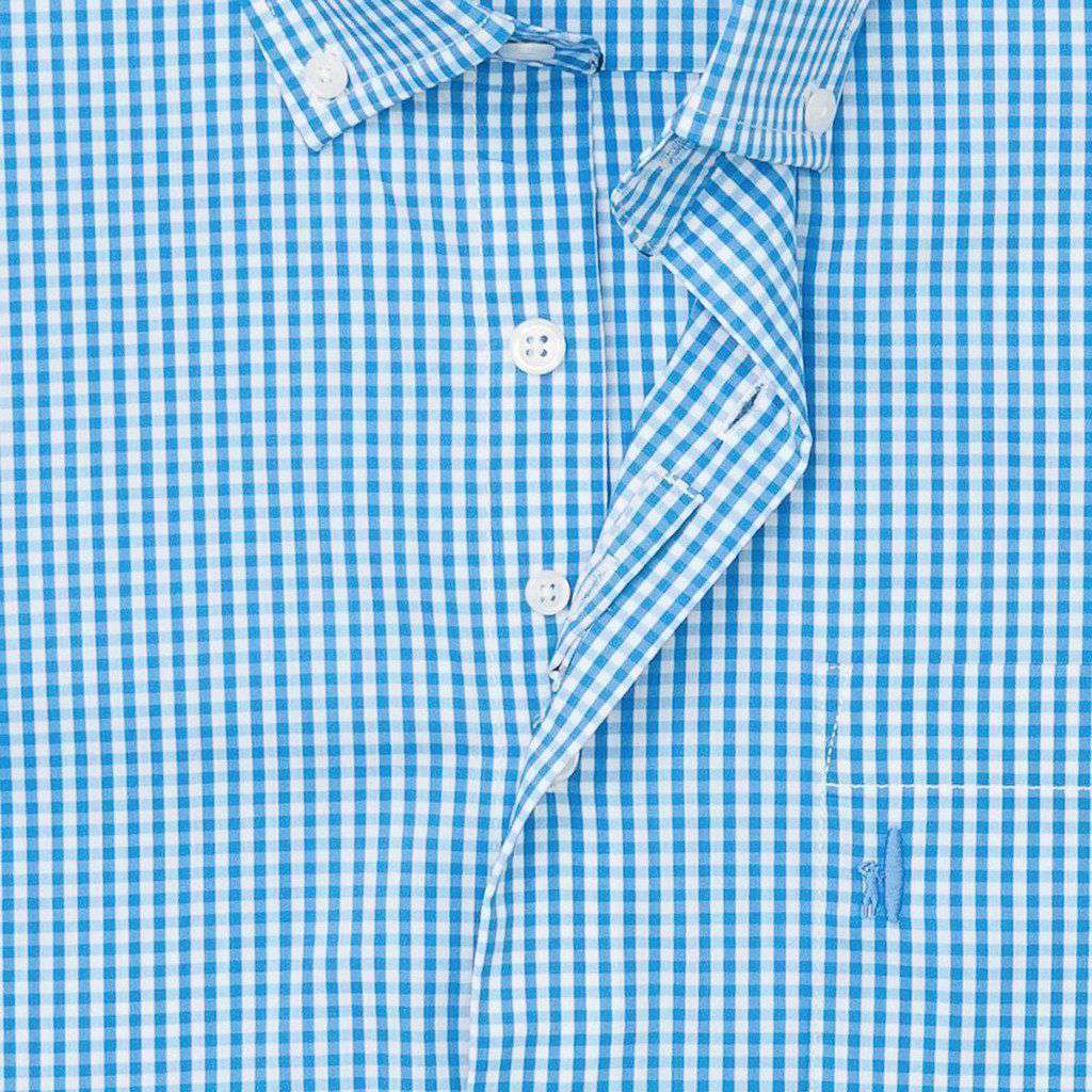 Augusta Prep-Formance Button Down in Oasis by Johnnie-O - Country Club Prep