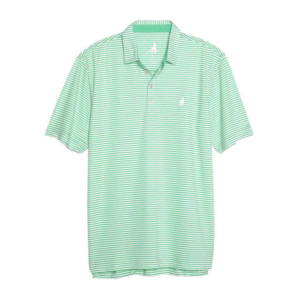 Bunker Striped Prep-Formance Polo by Johnnie-O - Country Club Prep