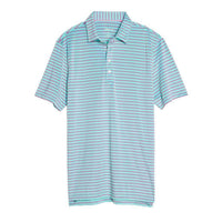 Cay Striped Pique Prep-Formance Pique Polo by Johnnie-O - Country Club Prep