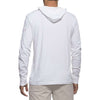 Eller Long Sleeve Hooded T-Shirt in White by Johnnie-O - Country Club Prep