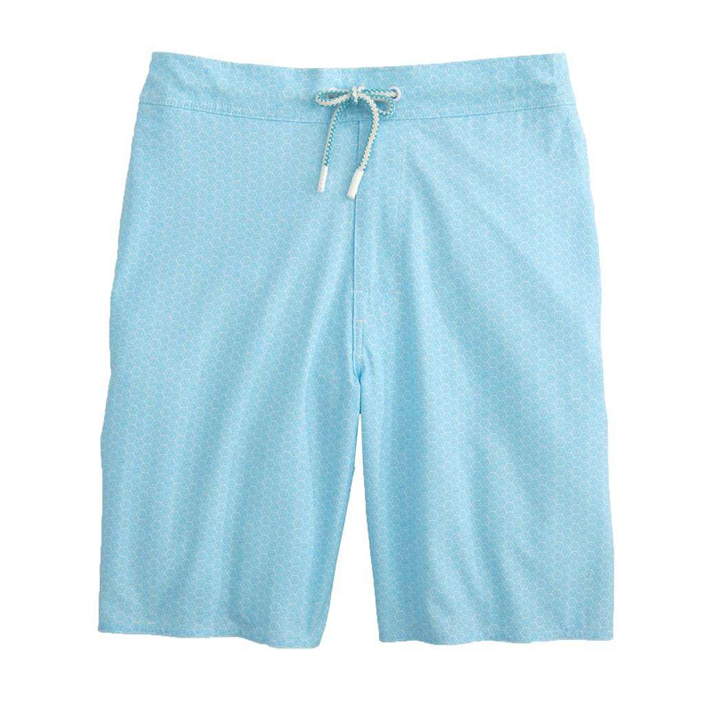 Folly Half Elastic Surf Shorts in Breaker by Johnnie-O - Country Club Prep