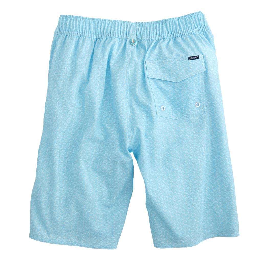 Folly Half Elastic Surf Shorts in Breaker by Johnnie-O - Country Club Prep