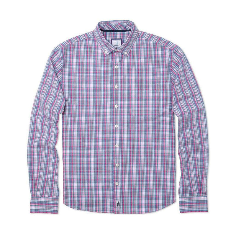 Harbour Hangin'  Out Button Down Shirt in Gemini Blue by Johnnie-O - Country Club Prep